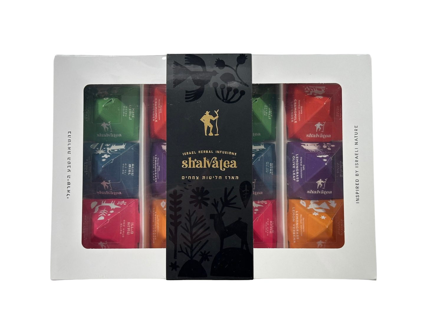 Shalva Tea Sampler Gift Pack | Israeli Herbal Tea - souvenirs