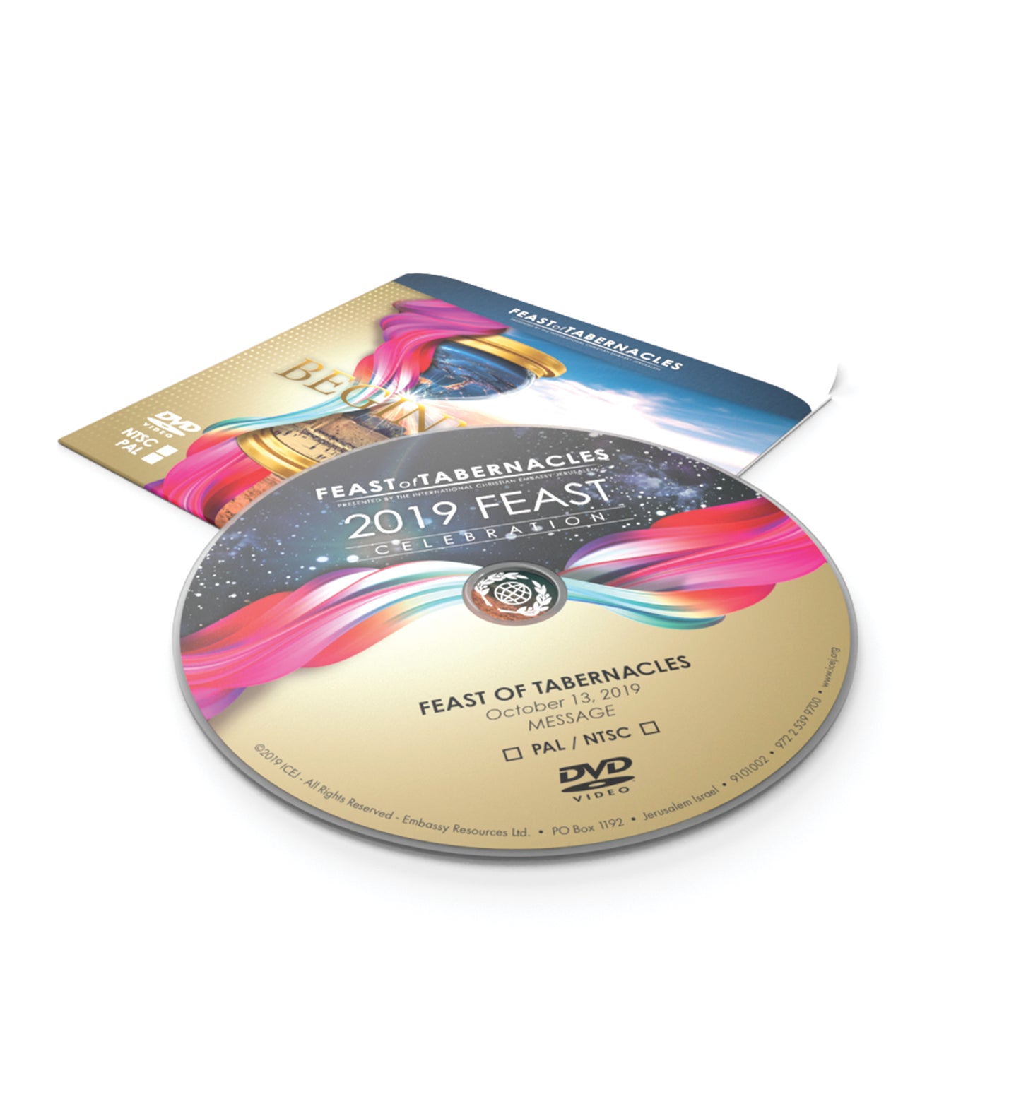 2019 Feast RT KENDALL CREATION OF HEAVEN AND EARTH DVD