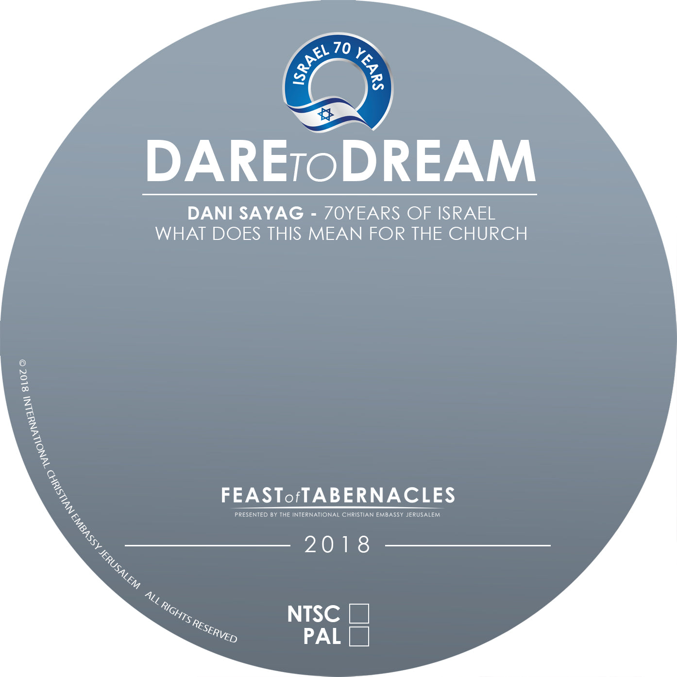2018 Dani Sayag, 70 Years of Israel-what does it mean for the Church, - DVD
