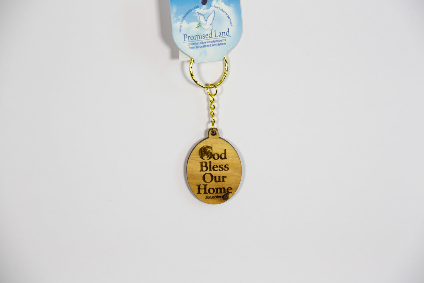 Olive wood key chain - souvenirs