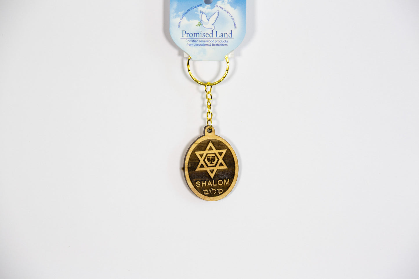 Olive wood key chain - souvenirs
