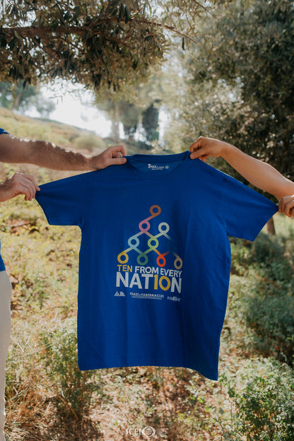 2025 Feast T-Shirt "Ten From Every Nation"