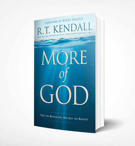 More of God by R.T. Kendall - book