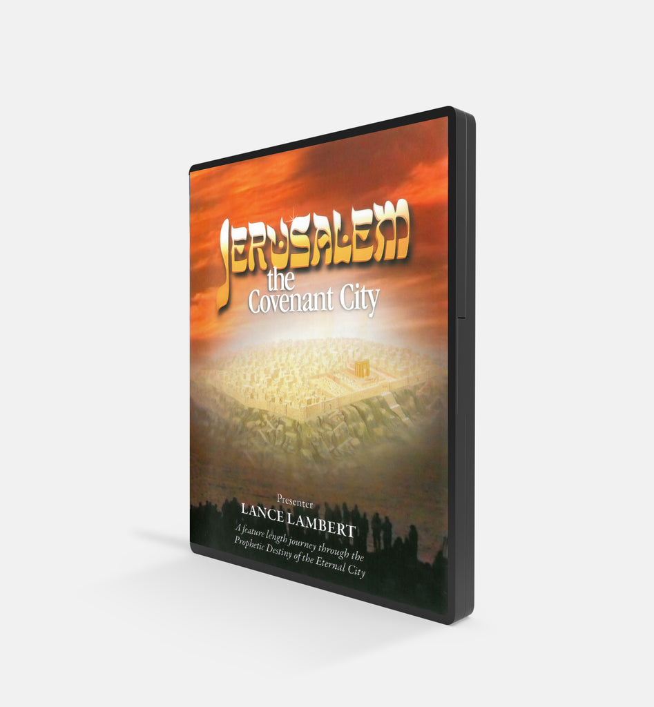 Jerusalem the Covenant City, Presenter Lance Lambert - DVD