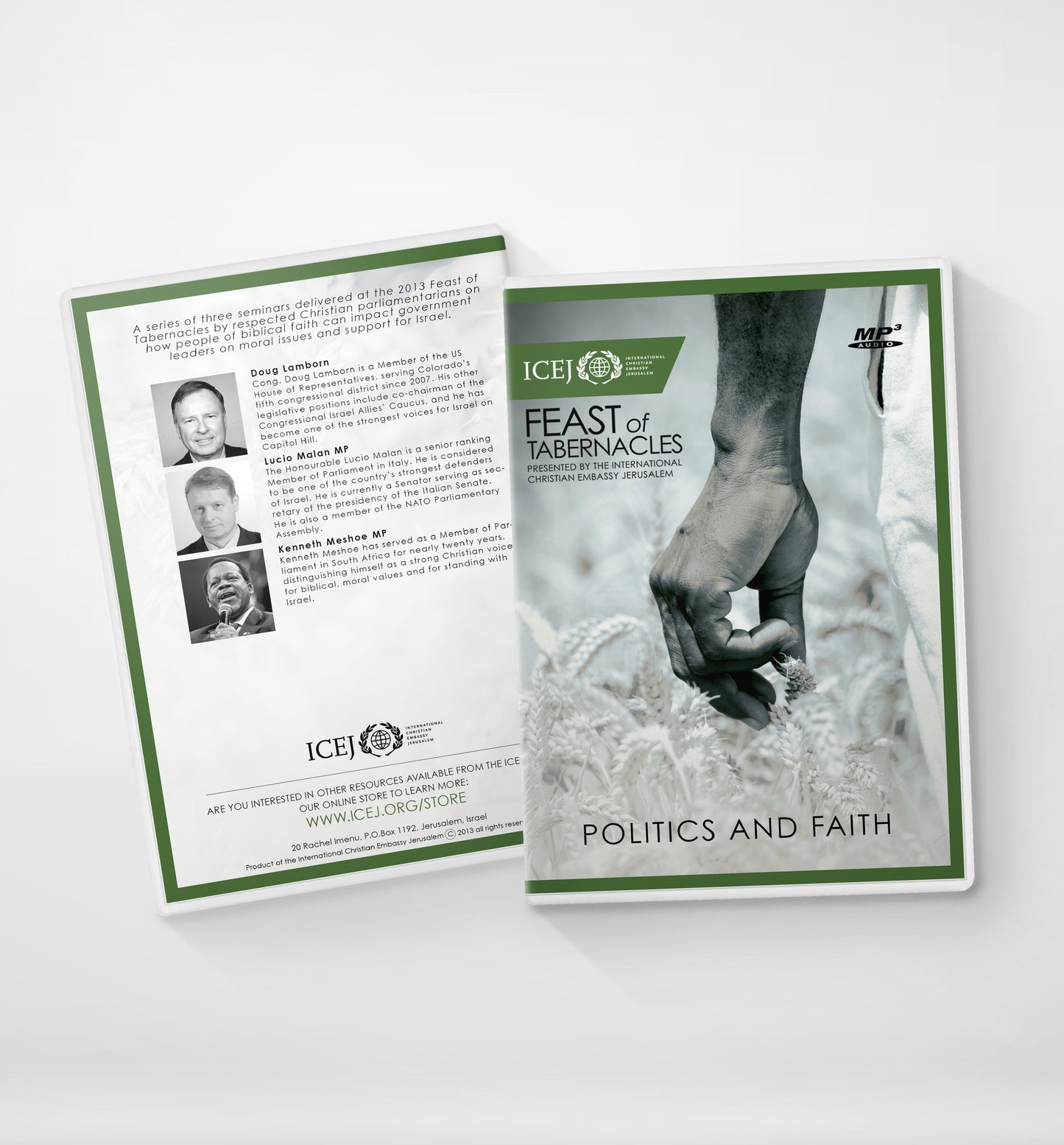 Politics and Faith Series 1-3 Audio mp3