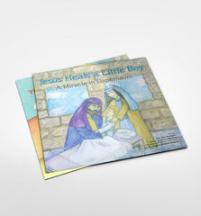 Bible stories about Jesus in booklets for children - book