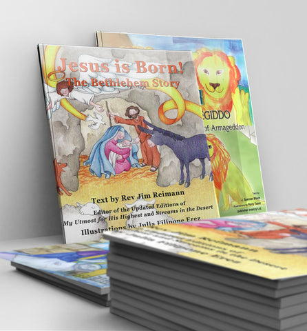 Bible stories about Jesus in booklets for children - book