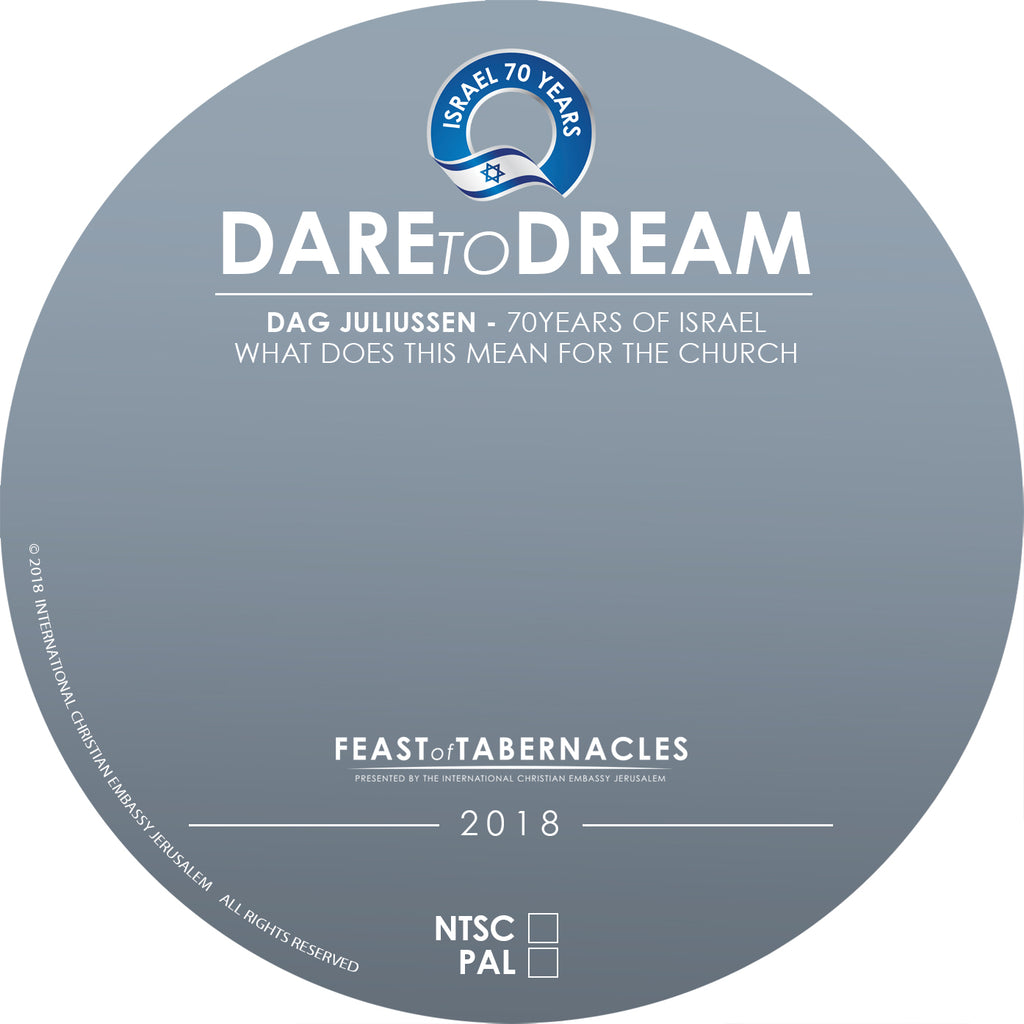 2018 Dag Juliussen, 70 Years of Israel-what does it mean for the Church, -  DVD