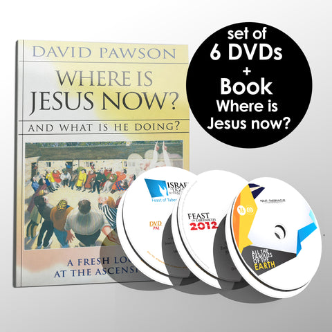 Dr. J. David Pawson's set, 6 DVDs + Book Where is Jesus now? - DVD