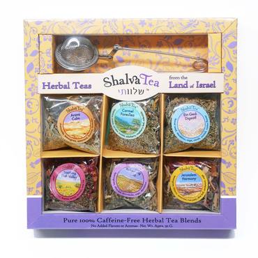 Shalva Tea Sampler Gift Pack | Israeli Herbal Tea - souvenirs