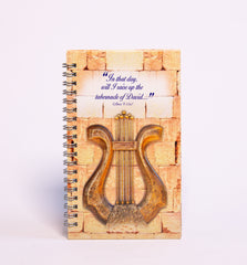 Notebooks: Davids Tower, Golden Gate, Sea of Galilee, Nazareth - souvenirs