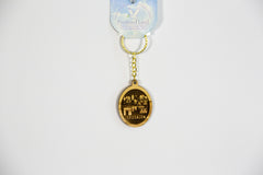 Olive wood key chain  - souvenirs