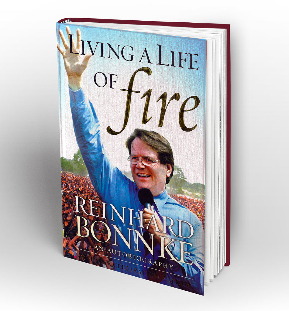 Living a Life of Fire by Reinhard Bonnke - Book