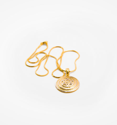 ICEJ Shomer Pendant, 24K Gold plated