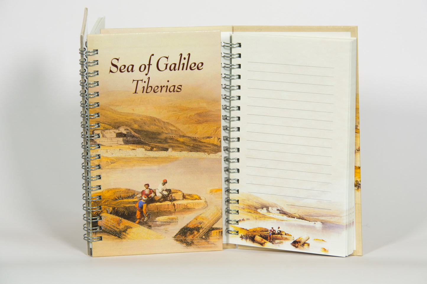 Notebooks: Davids Tower, Golden Gate, Sea of Galilee, Nazareth - souvenirs