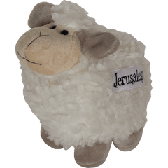Jerusalem Fuzzy Sheep Plush Toy - souvenirs