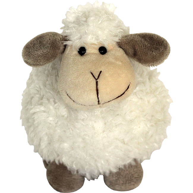 Jerusalem Fuzzy Sheep Plush Toy - souvenirs