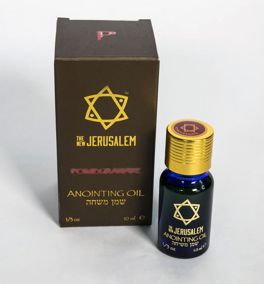 LA NUEVA JERUSALÉN – ACEITE DE UNCIÓN, 10 ML. Fragancia del Mesías/Incienso - Spanish souvenirs